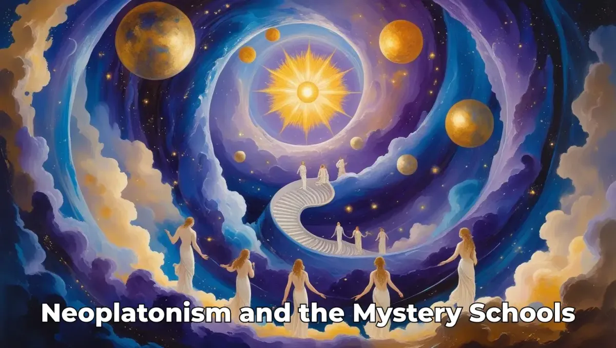 Neoplatonism and theurgy and the mystery school teachings