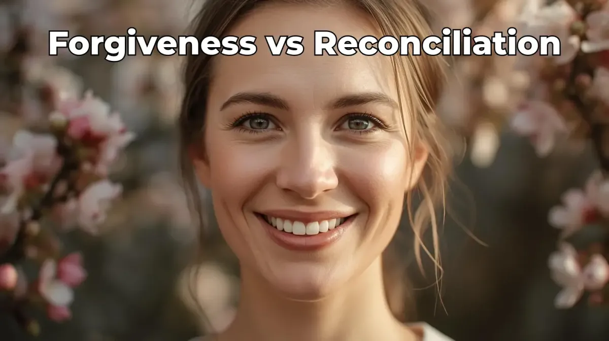 Forgiveness vs reconcilliation