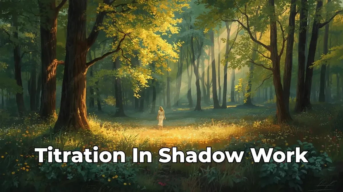 Titration in Shadow Work: A Safety Protocol for Sensitive Systems