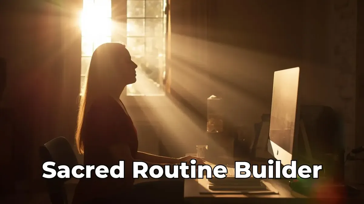 Sacred Routine Builder for the Spiritually Lost (Free Template)