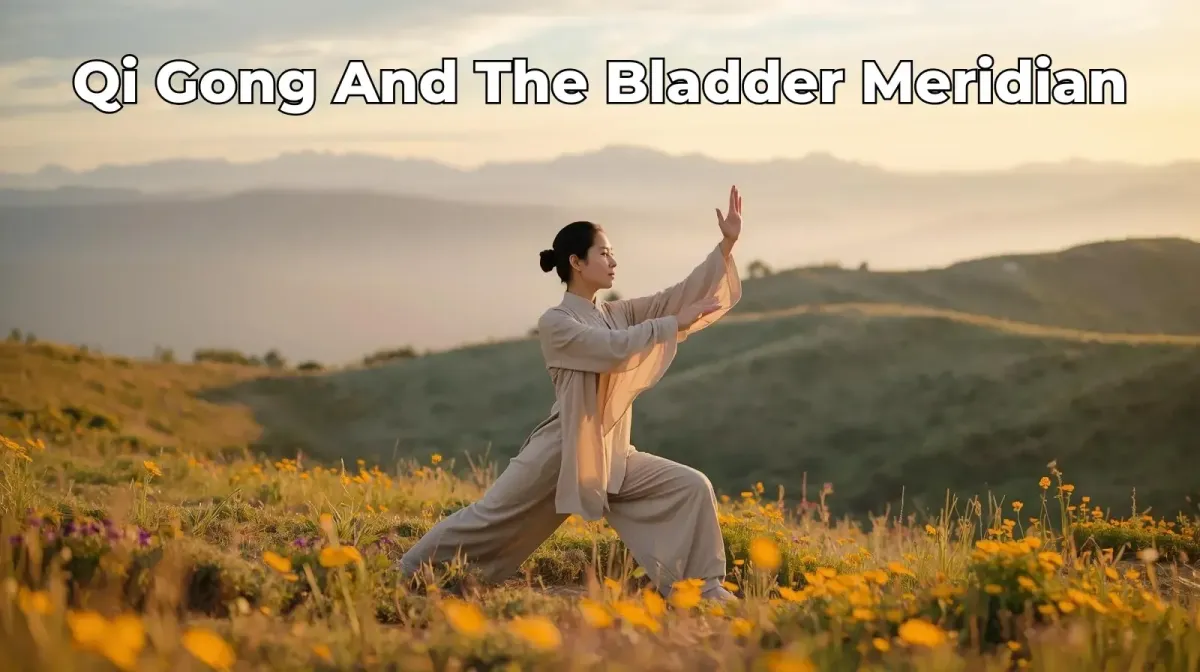 Bladder Meridian: Unwind the Back Line, Steady the Nerves (Water • 15:00–17:00)