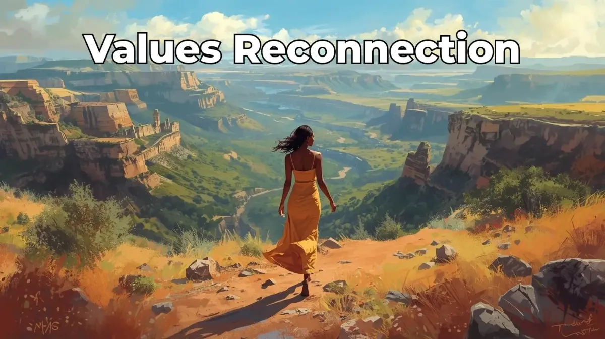 Values Reconnection in Realise: Finding Your True North