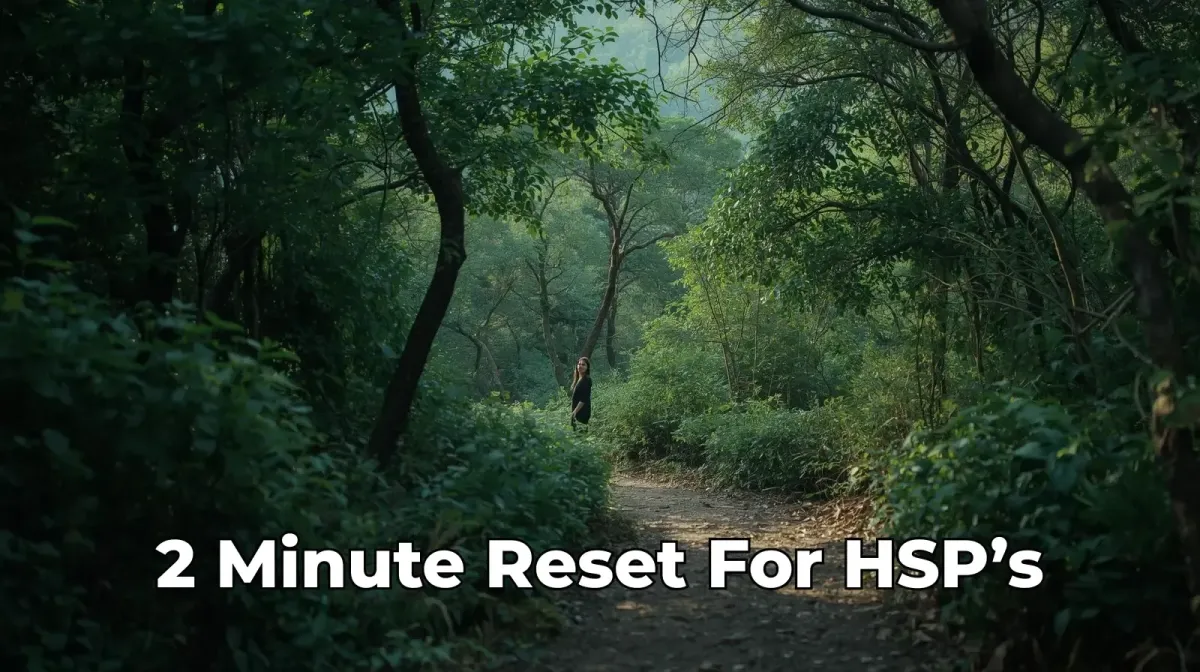 2-Minute Body Resets (Save-and-Use Toolkit) for HSPs