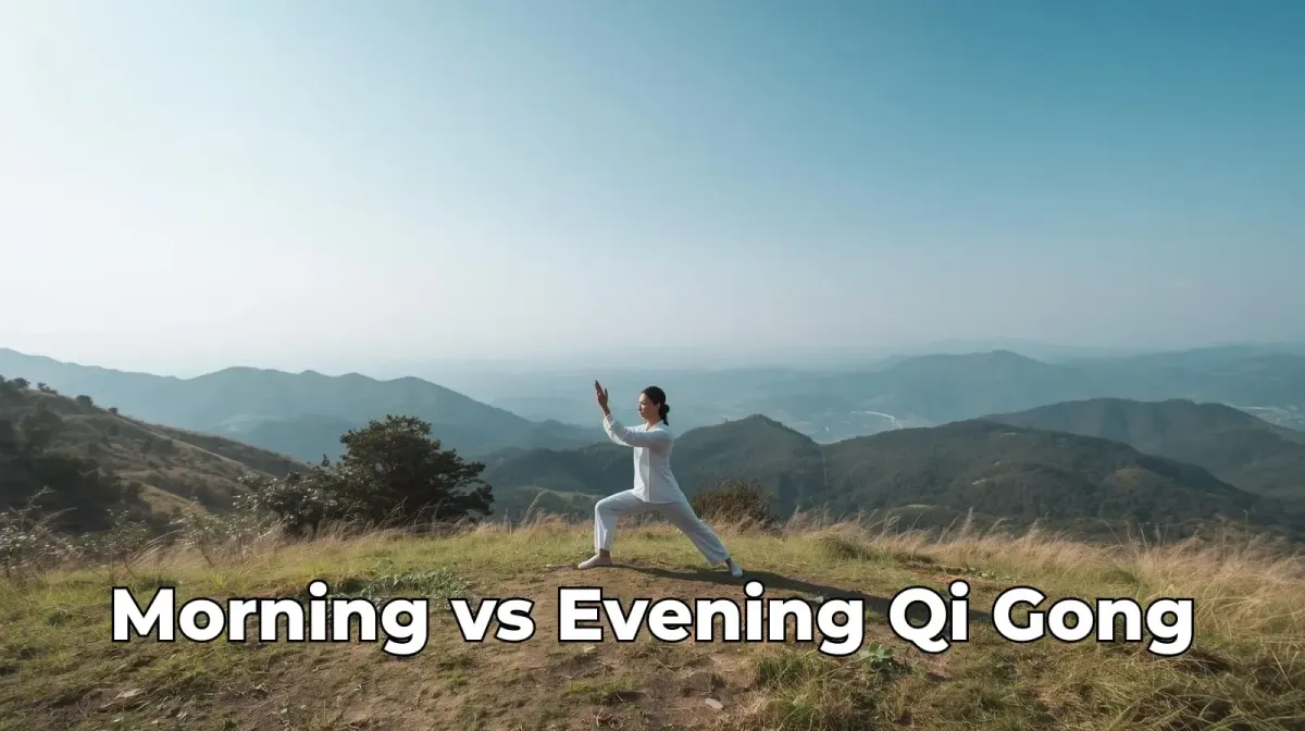 Morning vs Evening Qi Gong: Routines for Busy People