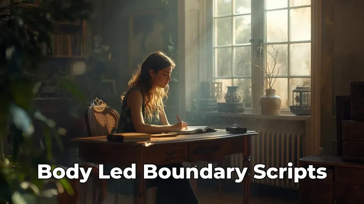 Body-Led Boundary Scripts (Fawn-Aware)