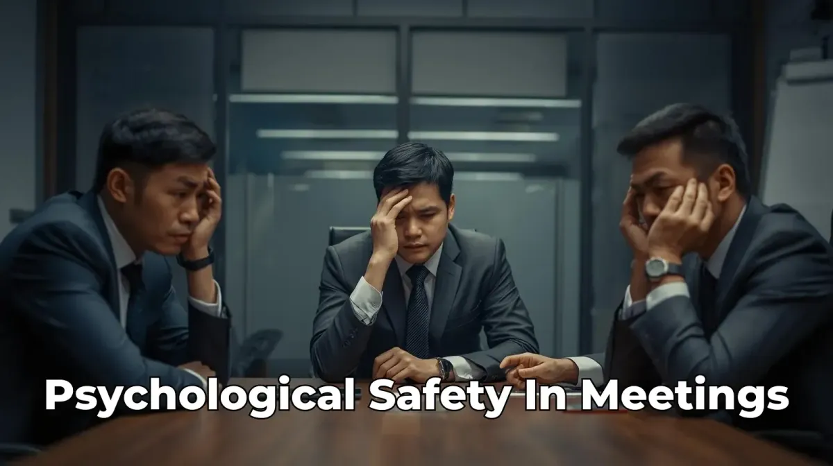 Psychological safety in meetings: From silent screens to real dialogue