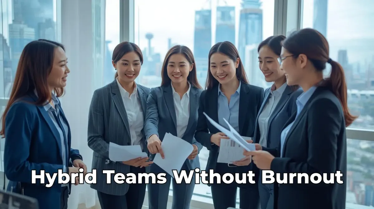 Hybrid Teams without Burnout: Designing Sustainable Work Rhythms