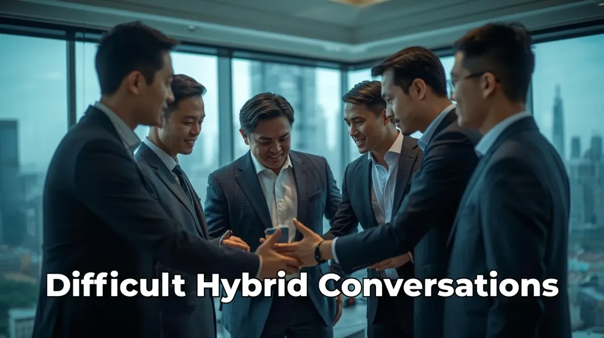 Difficult Conversations in Hybrid Teams: A Five-Step Conflict Reset
