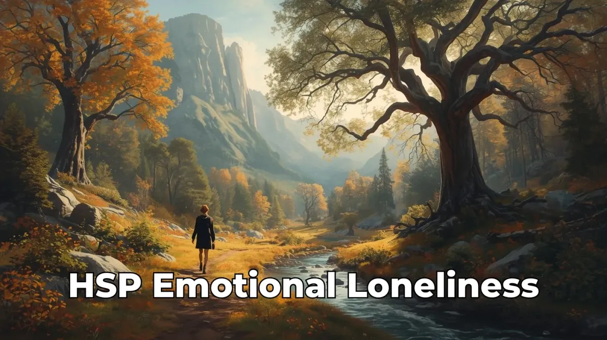 HSP Emotional Loneliness: Why You Can Feel Lonely in a Crowd