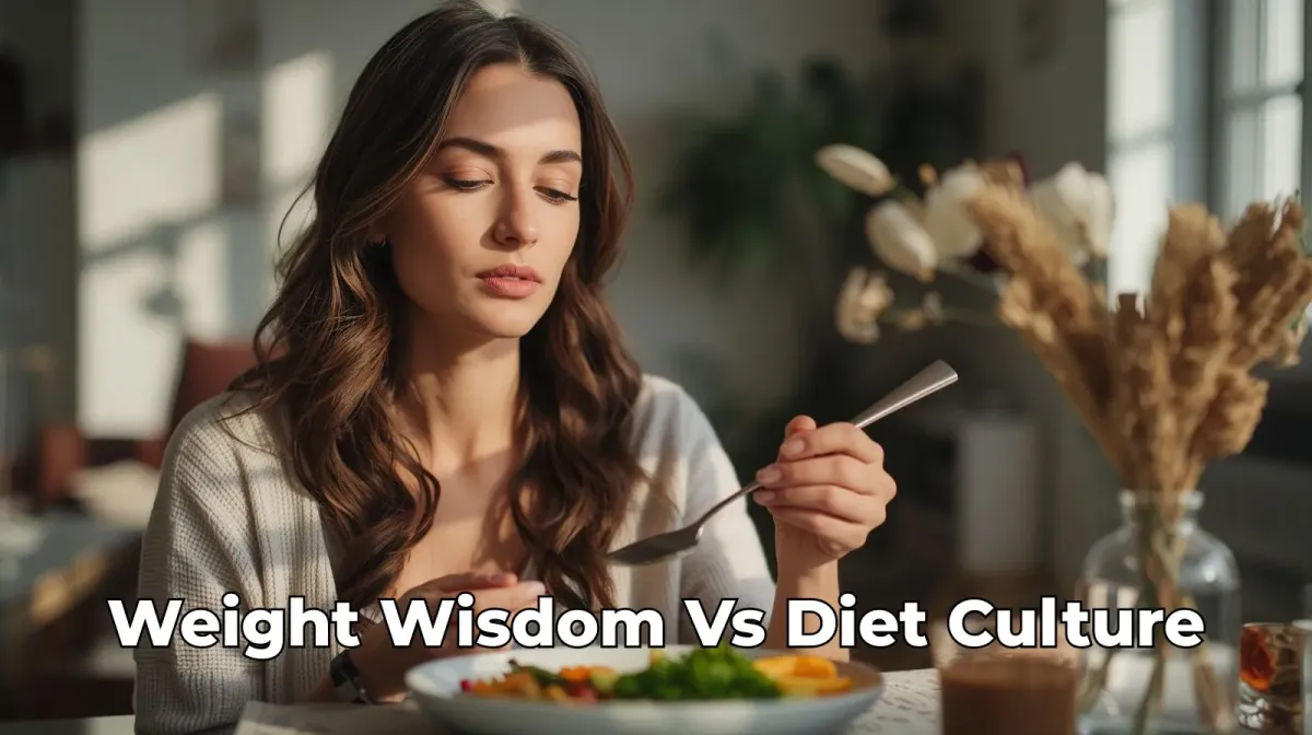 Weight Wisdom vs Diet Culture: A Holistic Comparison