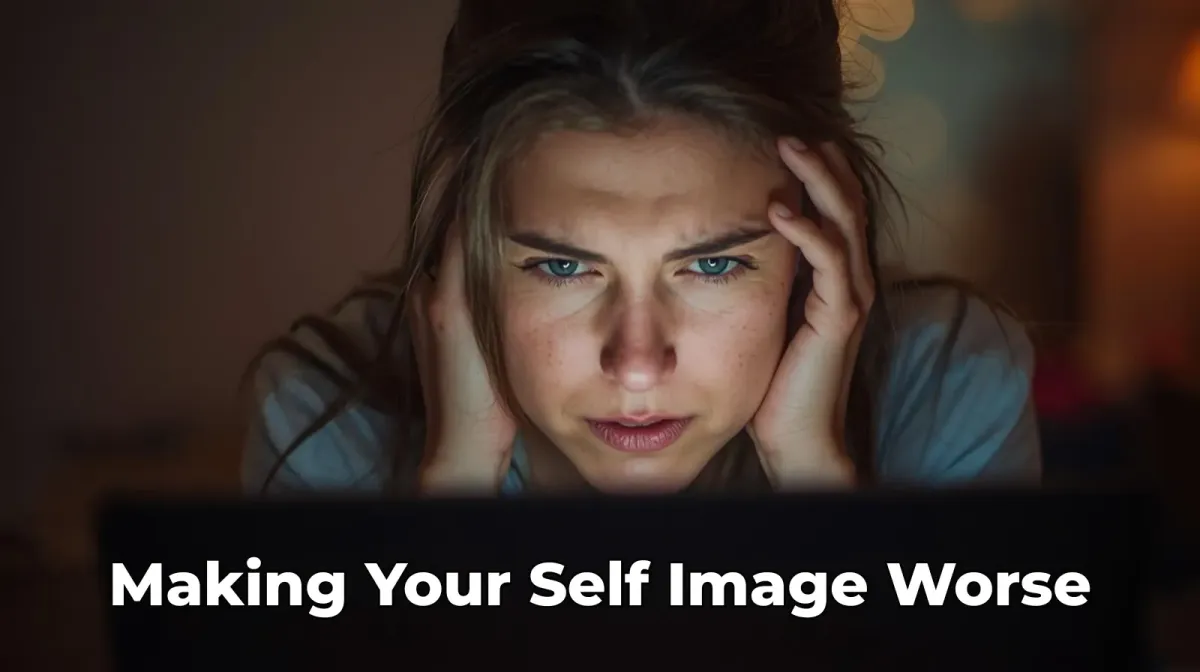 When Self-Improvement Makes Self-Image Worse