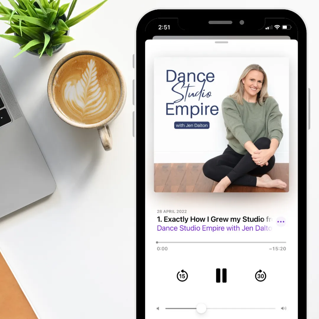dance studio coaching podcast