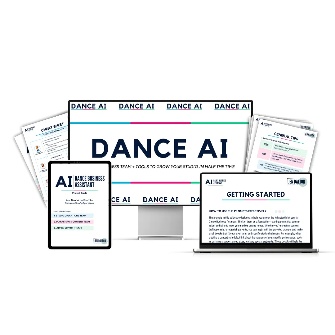 dance business artificial intelligence