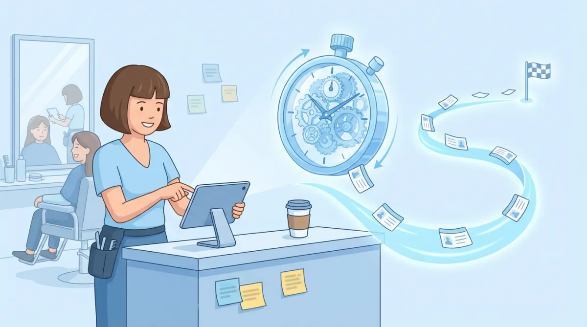 Wie du technische Kennzahlen zur Zeitersparnis deiner Salonsoftware nutzt