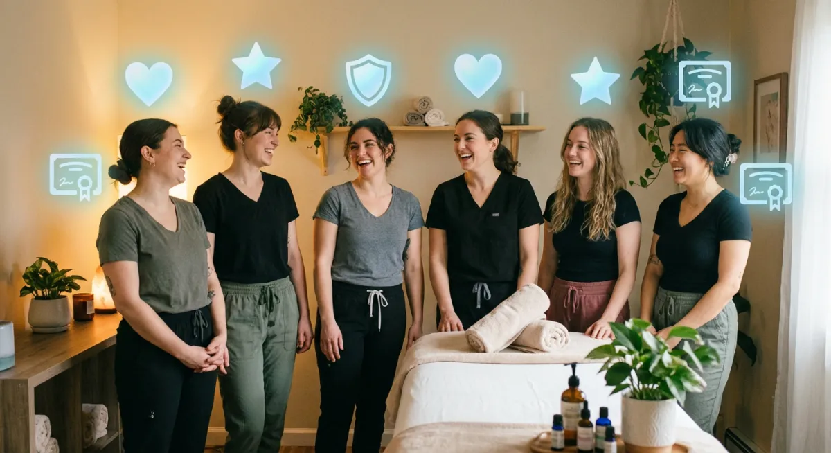 Der perfekte Website-Aufbau für Massagestudios