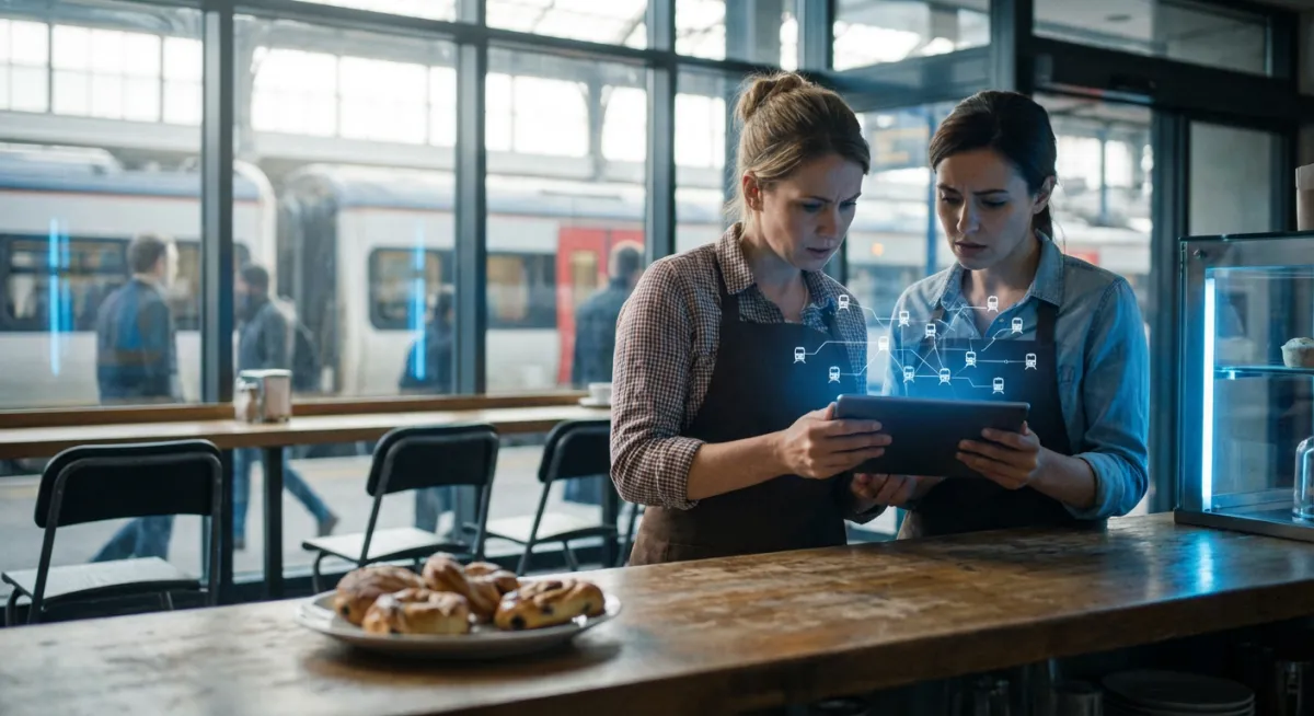 Wenn Züge unpünktlich sind: Wie lokale Geschäfte mit Technologie Umsatz und Service sichern