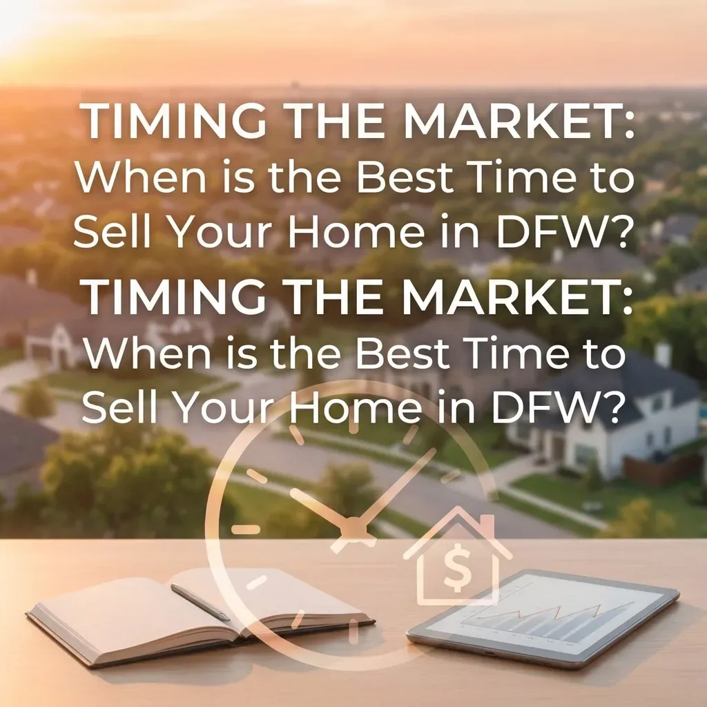 Timing the Market: When is the Best Time to Sell Your Home in DFW?