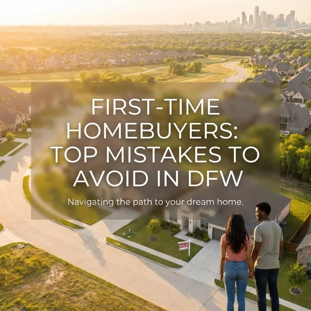 First-Time Homebuyers: Top Mistakes to Avoid in DFW