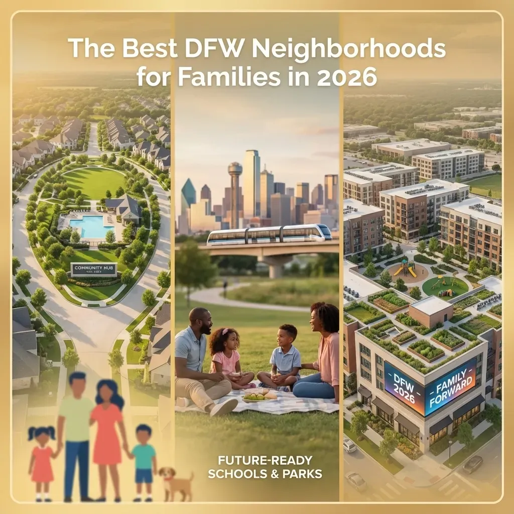 The Best DFW Neighborhoods for Families in 2026