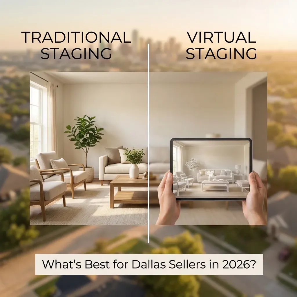 Virtual Staging vs Traditional Staging: What's Best for Dallas Sellers in 2026?