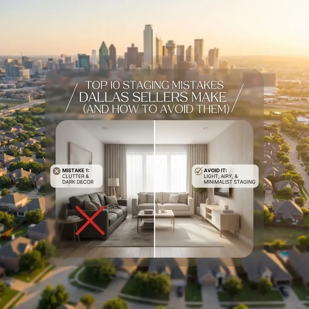 Top 10 Staging Mistakes Dallas Sellers Make (And How to Avoid Them)