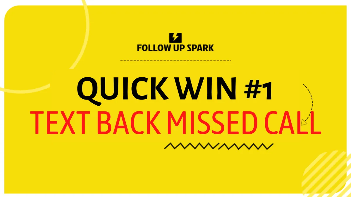 Powerful SMS Enabled Missed Call Text Back