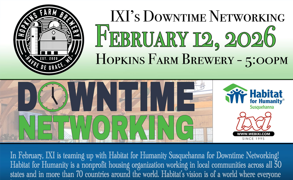 Downtime Networking, February 12th, with Habitat for Humanity