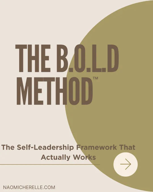 How to lead with Confidence - Introducing a Self-Leadership Framework that actually works