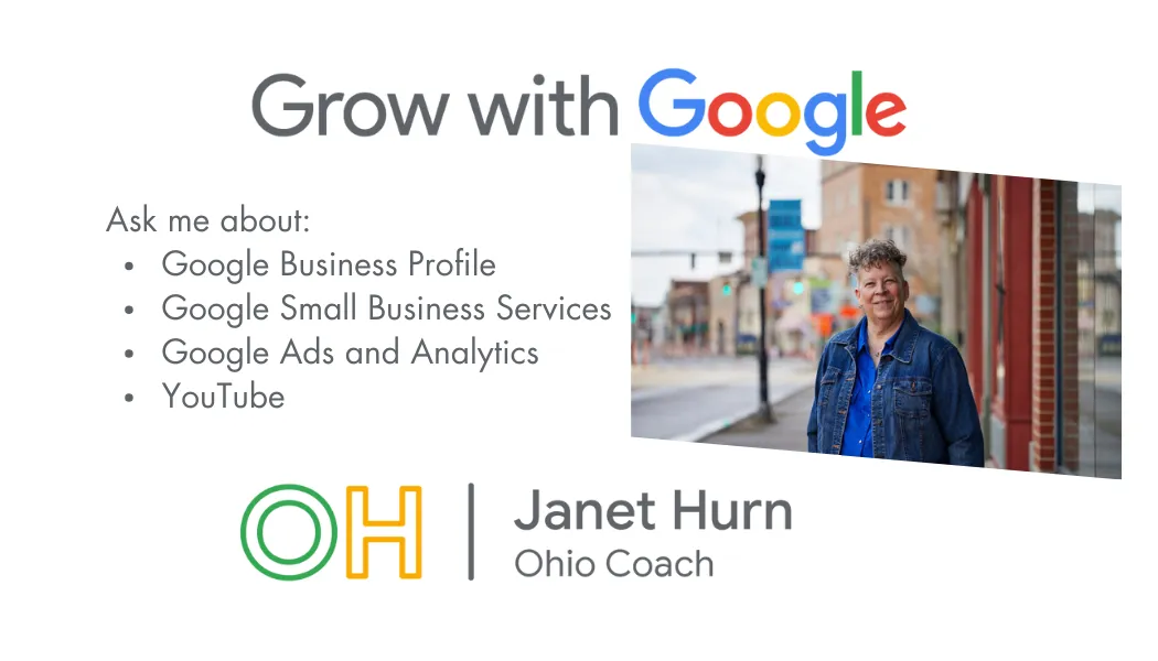 Grow with Google Digital Coach Janet Hurn