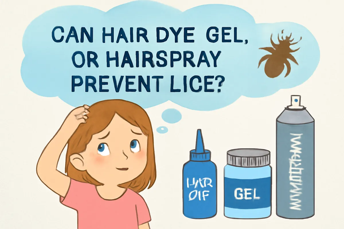 Can Hair Dye, Gel, or Hairspray Prevent Lice