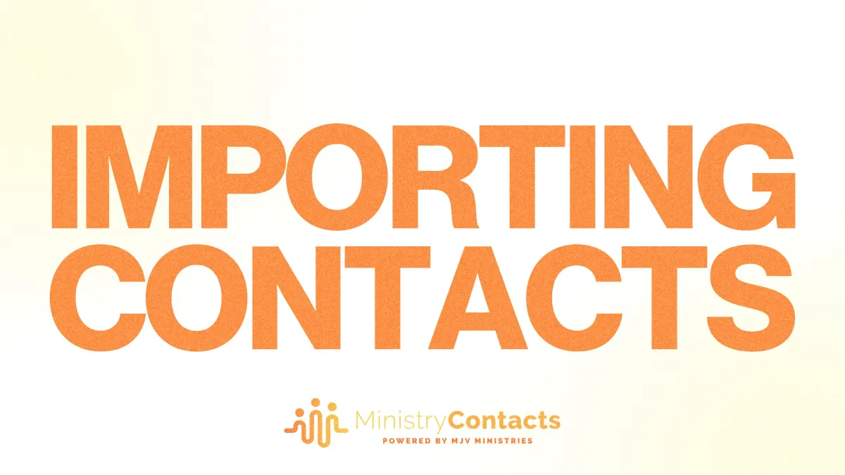How To Import Contacts