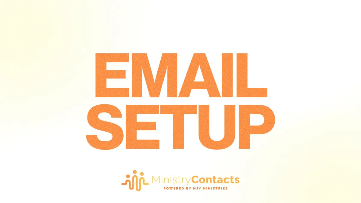 Email Setup