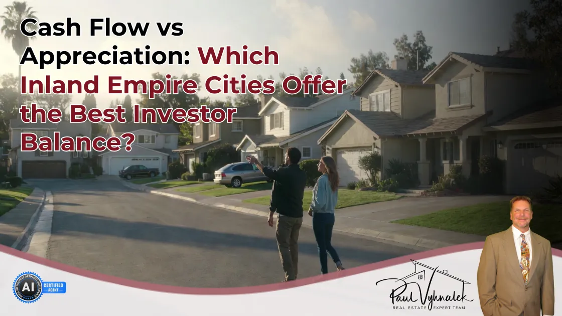 Inland Empire Real Estate Investment: Cash Flow vs Appreciation by City
