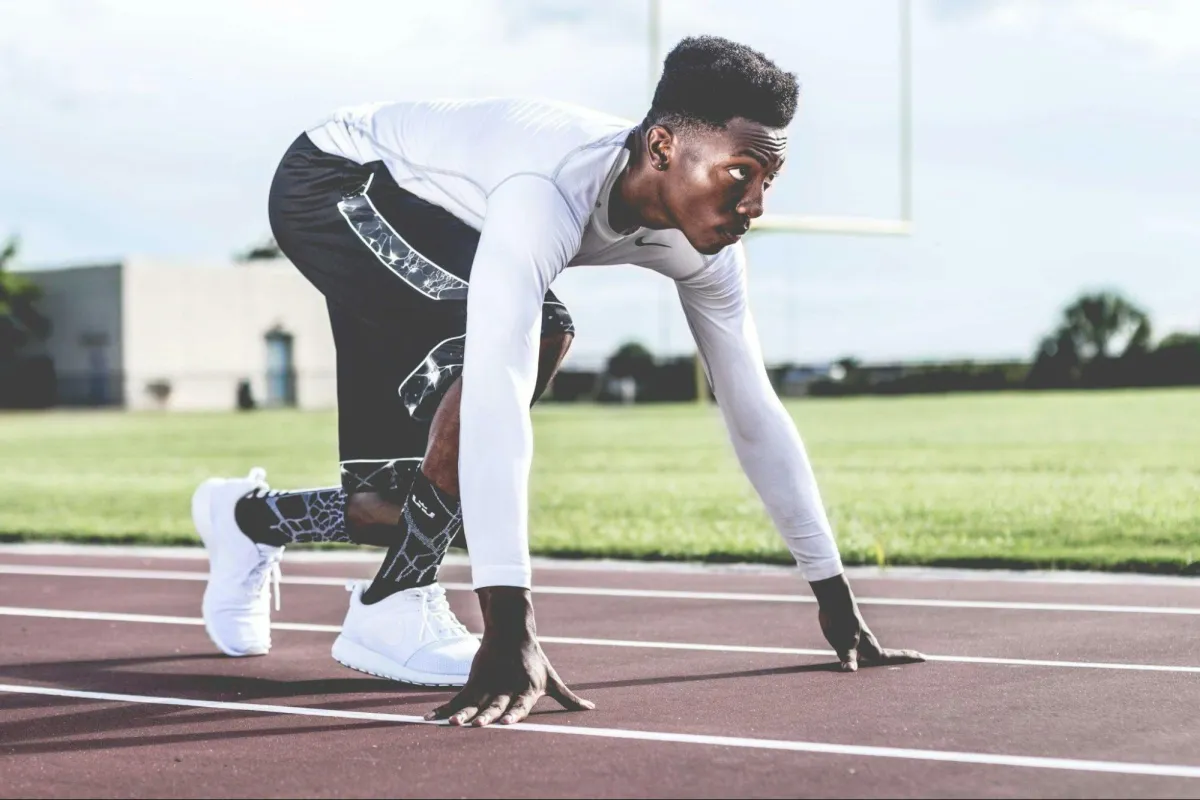Runner on the Track