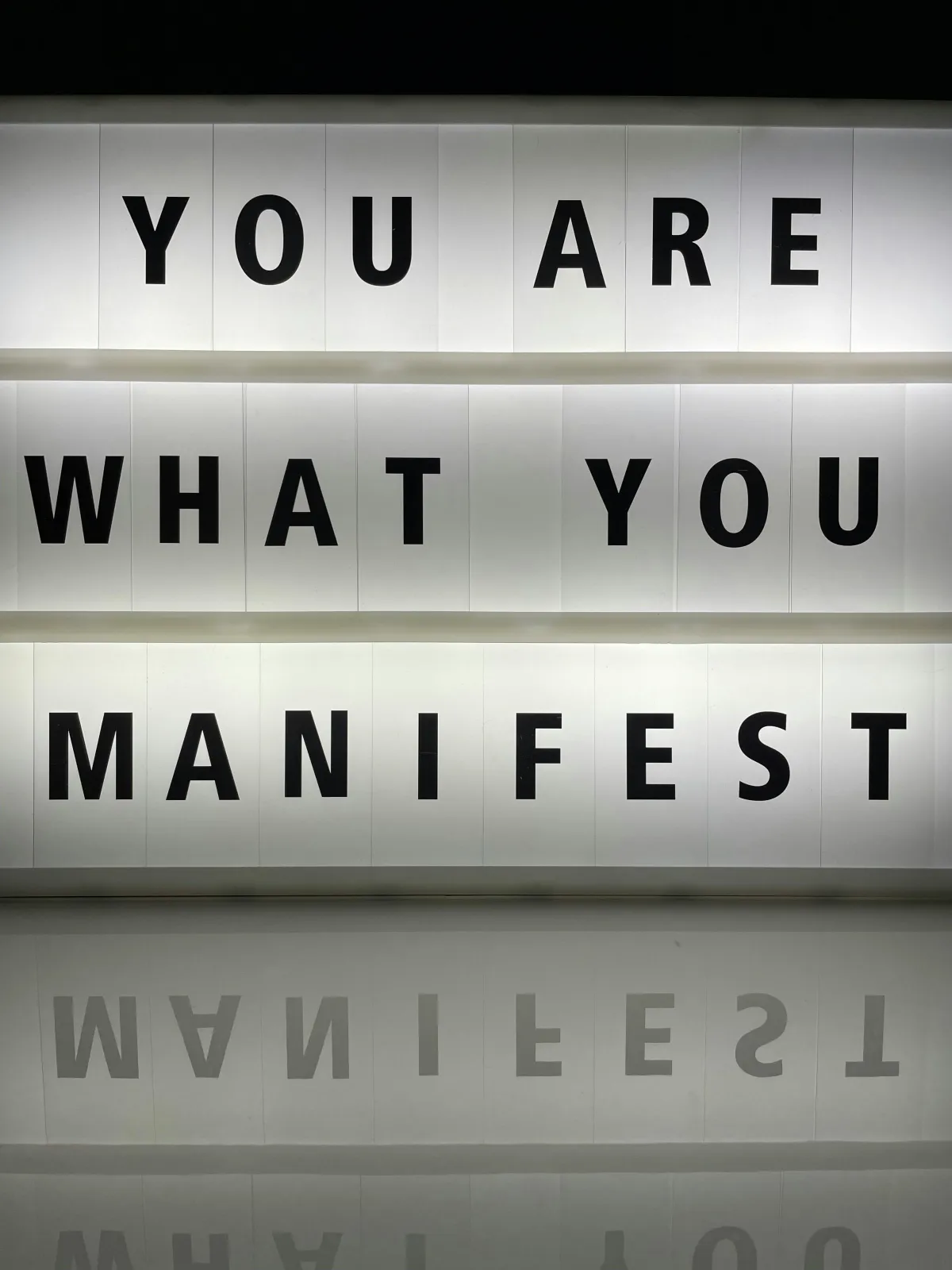 More than a manifestation