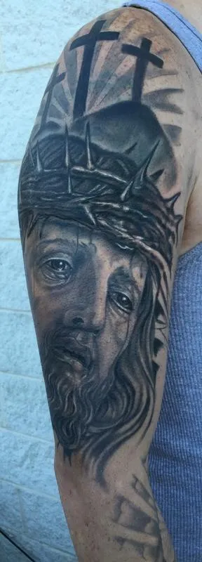 Jesus Christ tattoo