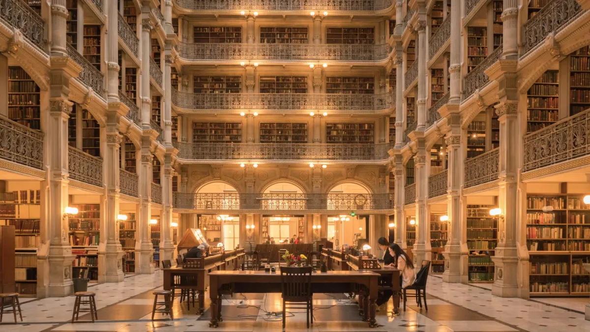 Peabody Library: Baltimore's Hidden Gem for Book Lovers