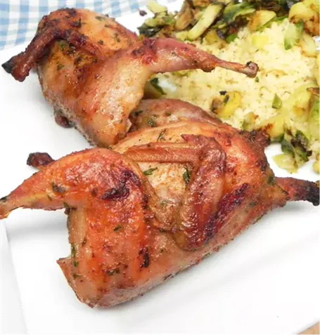 Grilled Quail