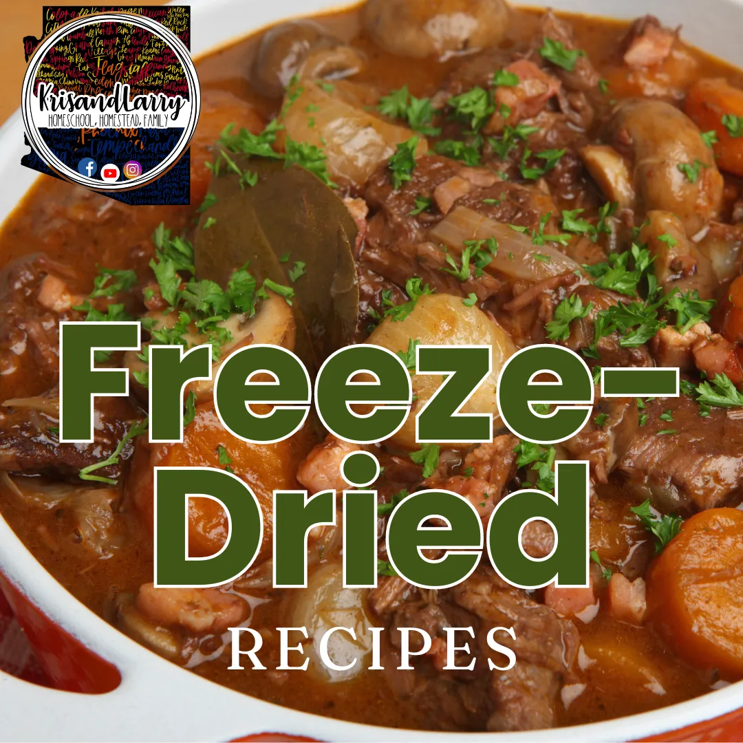 Freeze Dried Recipes