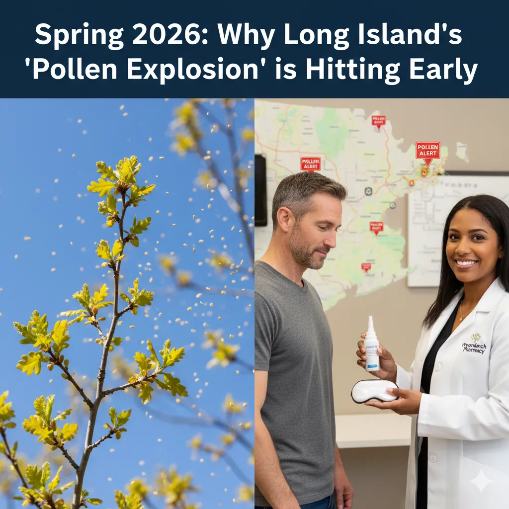 Spring Allergy Relief Wyandanch | Early Pollen Alert Long Island 2026