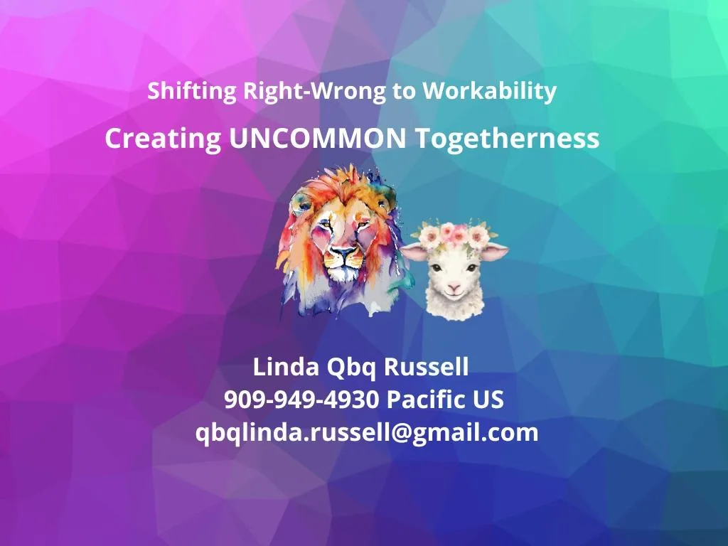 Uncommon Togetherness Vs Common Togetherness?