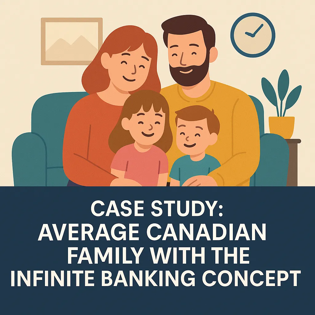 Infinite Banking Case Study 1 - Average Canadian Family