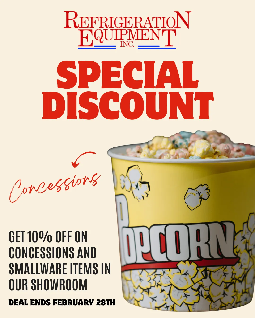 Refrigeration Equipment Public Showroom Discount