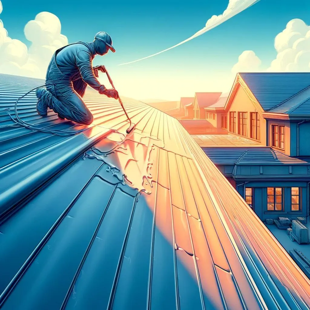 Roof coating in Pleasant Hills, Pennsylvania