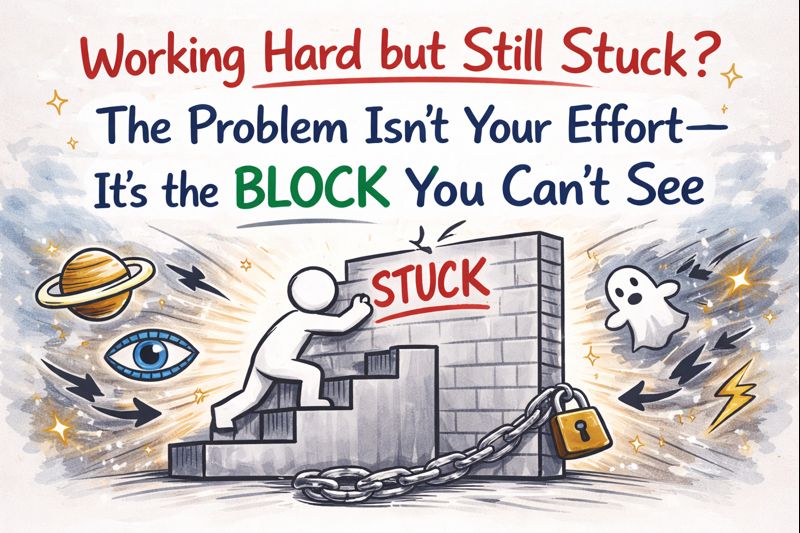 Working Hard but Still Stuck? The Problem Isn’t Your Effort — It’s the Block You Can’t See