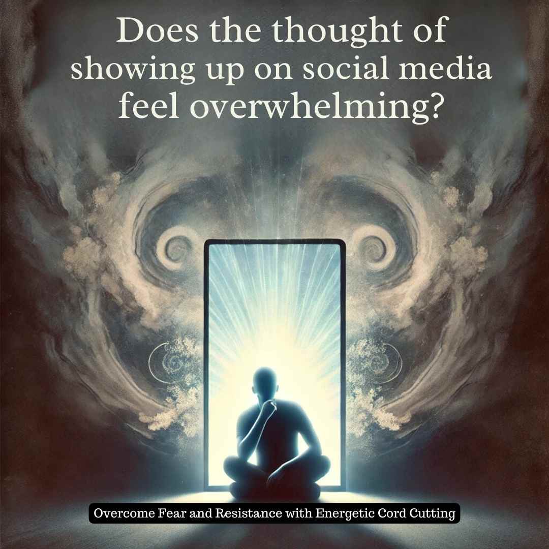 Does the thought of showing up on social media feel overwhelming?