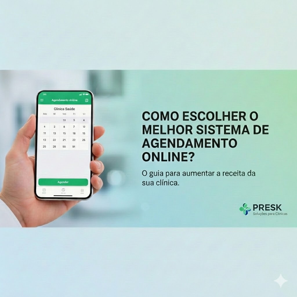 Sistema de agendamento online para clínicas Presk