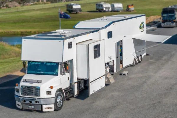 Custom-built Toterhome and Trailer Package