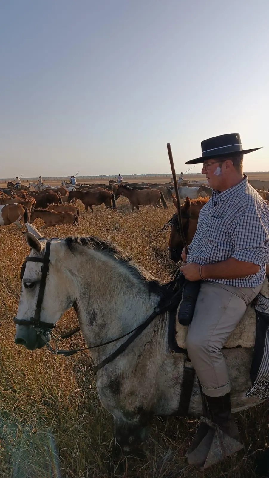 Un autentico vaquero del Rocio