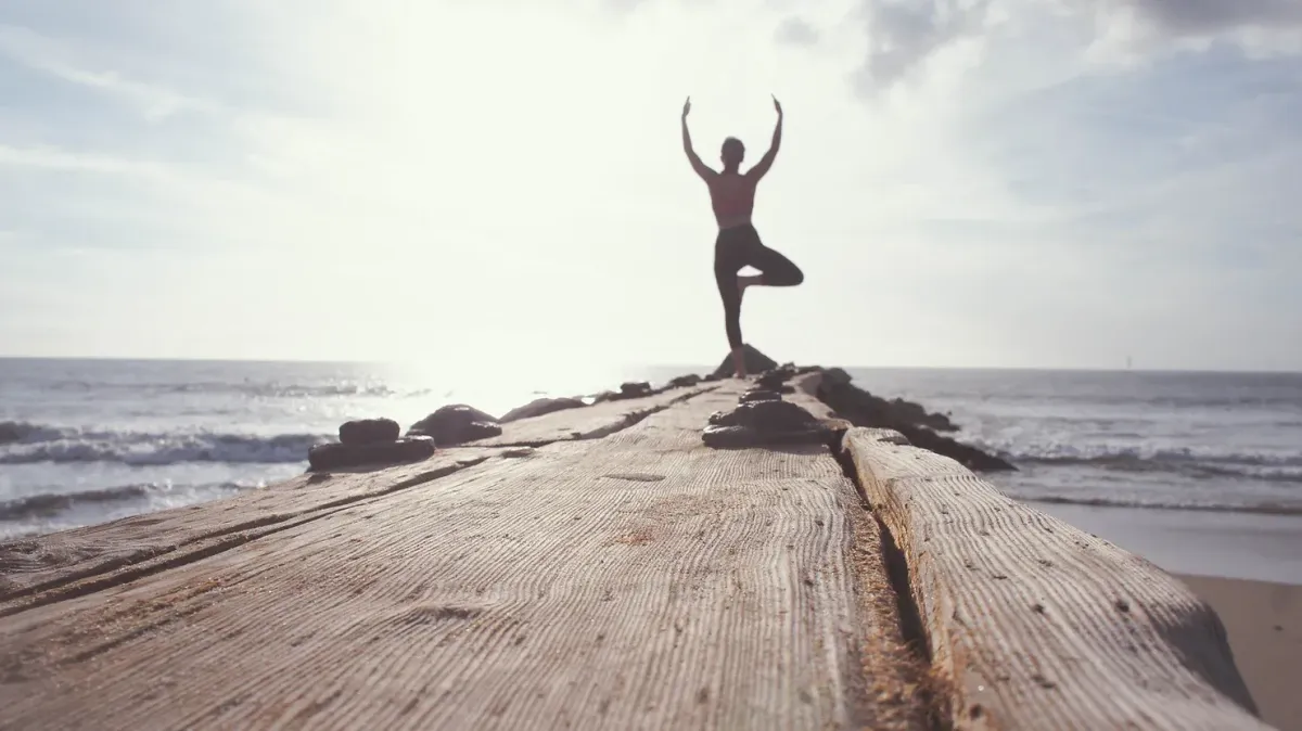Women doing yoga